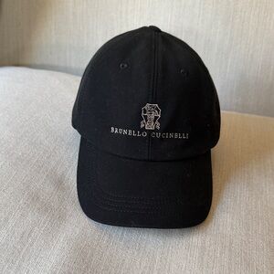 Brunello Cucinelli Classic Black Hat